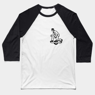 Madness sax player on a Onewheel Baseball T-Shirt